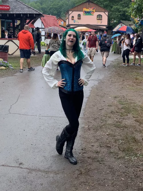Corseted at the ren faire