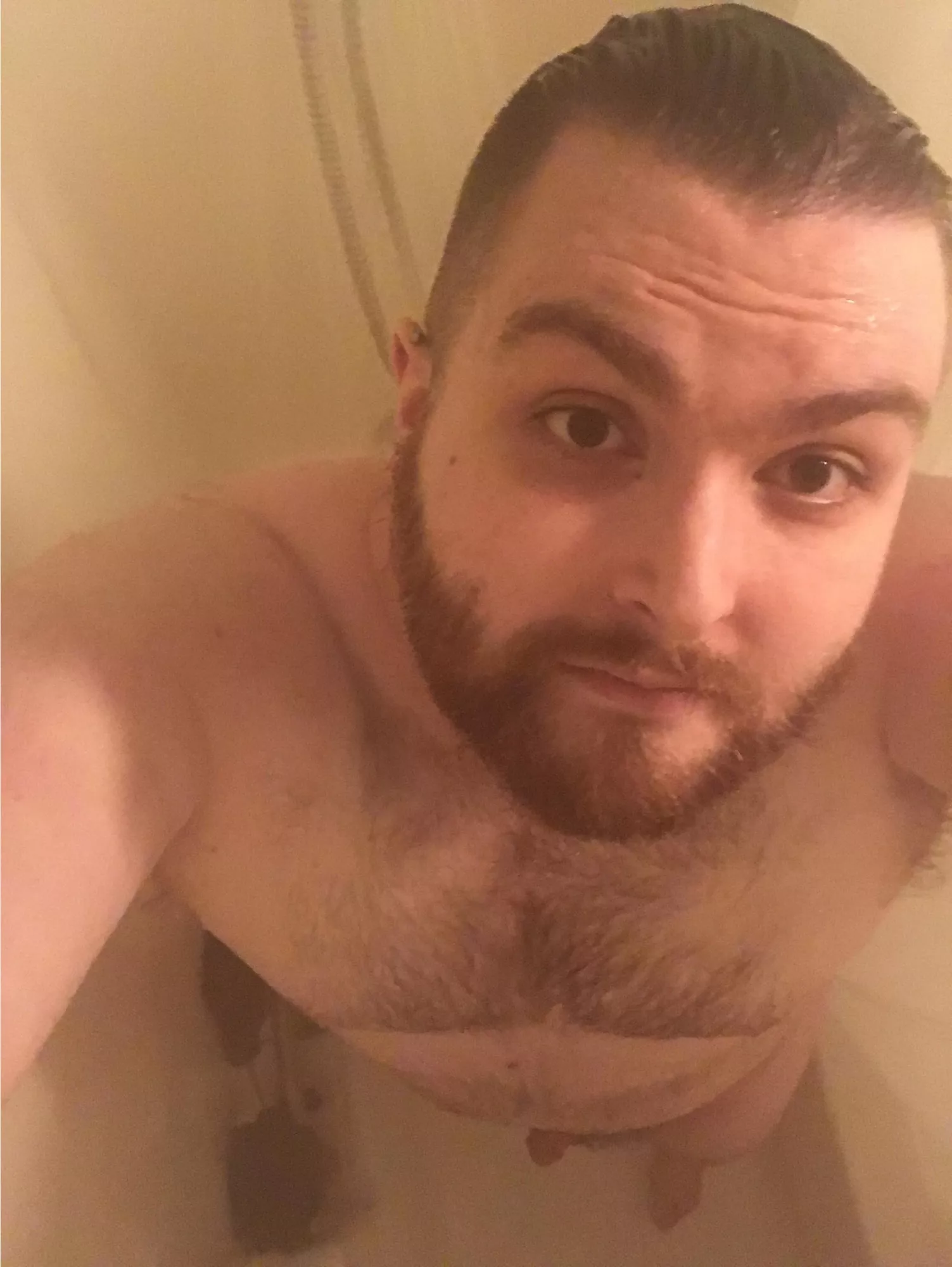 Anyone wanna help me get clean? 🐻 🧼 🚿