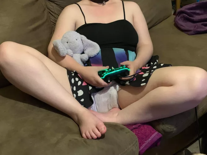 Being padded is the best for gaming 🙈🌸