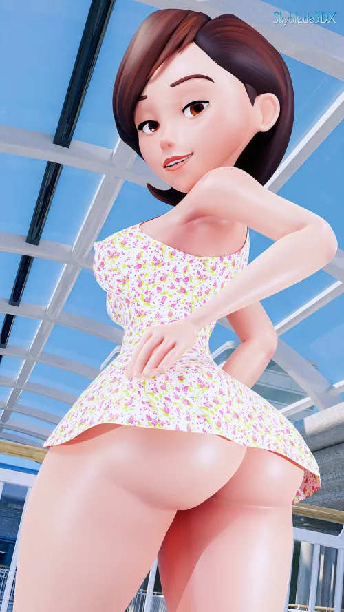 Helen Floral Dress (Skyblade3DX)
