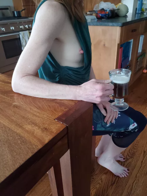 So many men have seen me accidentally flash my tits when I wear this shirt.