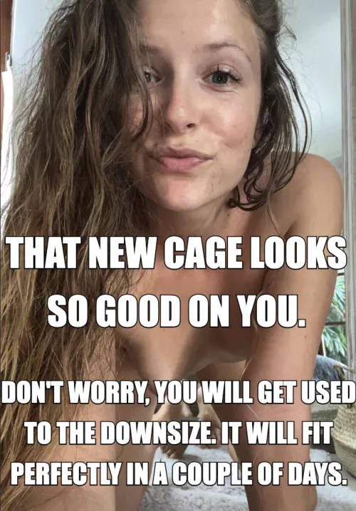 Don't worry - it will fit in a couple of days 😈