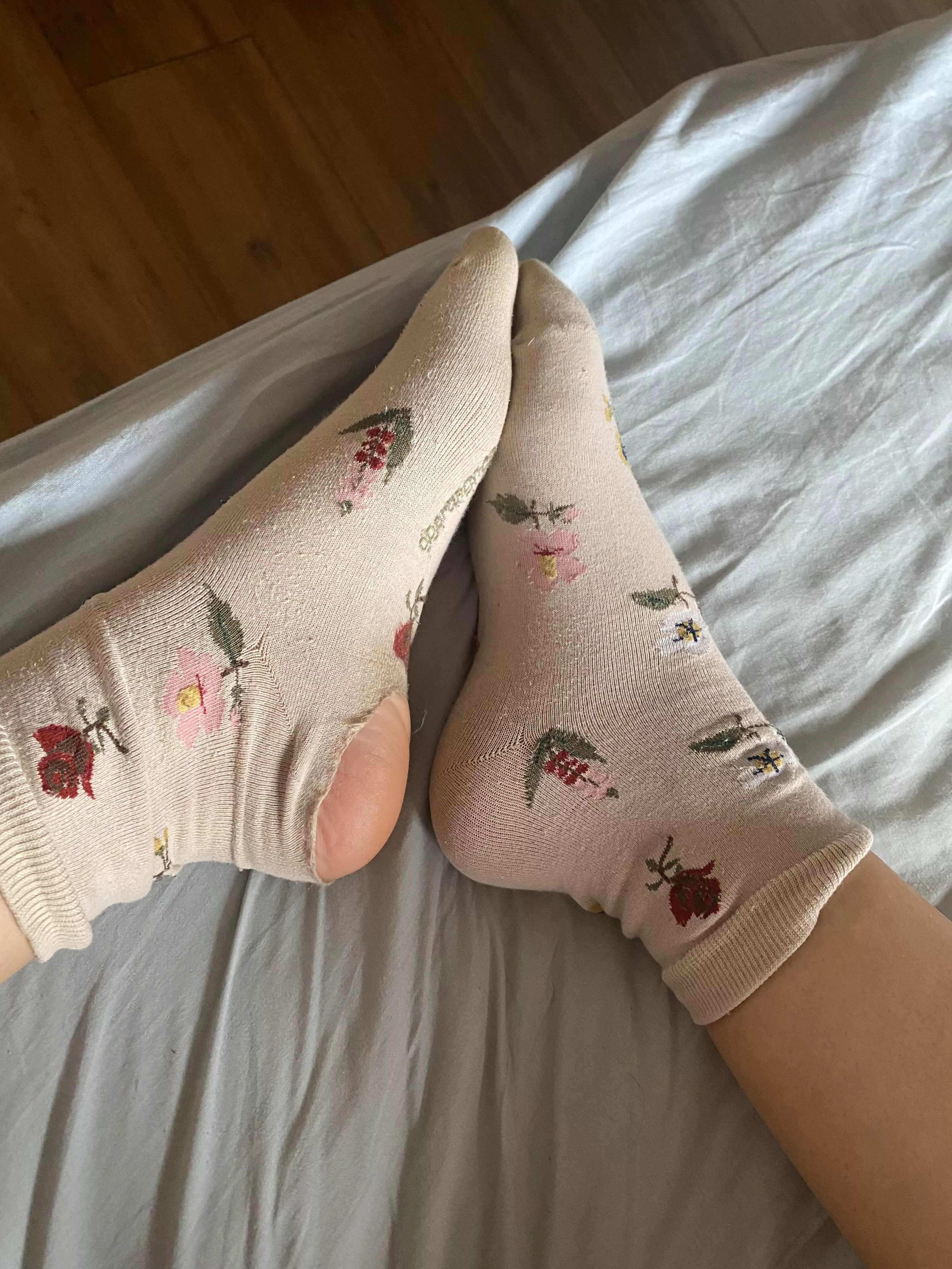 I’m new to this :). These are me favourite socks! I didn’t realise how worn they were until I looked today. I think I need to buy some new ones. Would anyone be interested in these? ❤️ I’m new to this :). These are me favourite socks! I didn’t realise how worn they were until I looked today. I think I need to buy some new ones. Would anyone be interested in these? ❤️