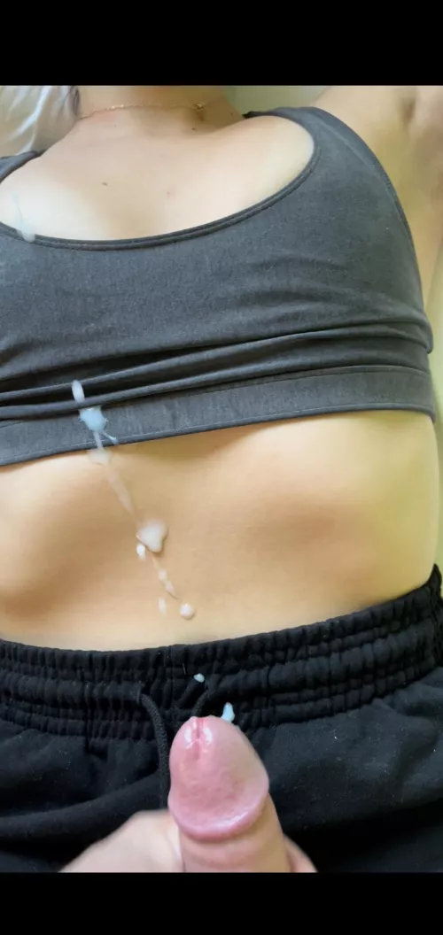 Nap time became cum time