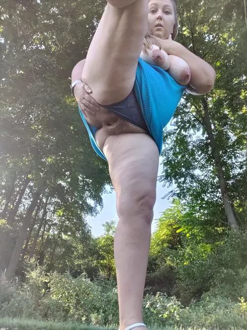 Be always cheerful and positive, maybe then you will see me on a walk!)