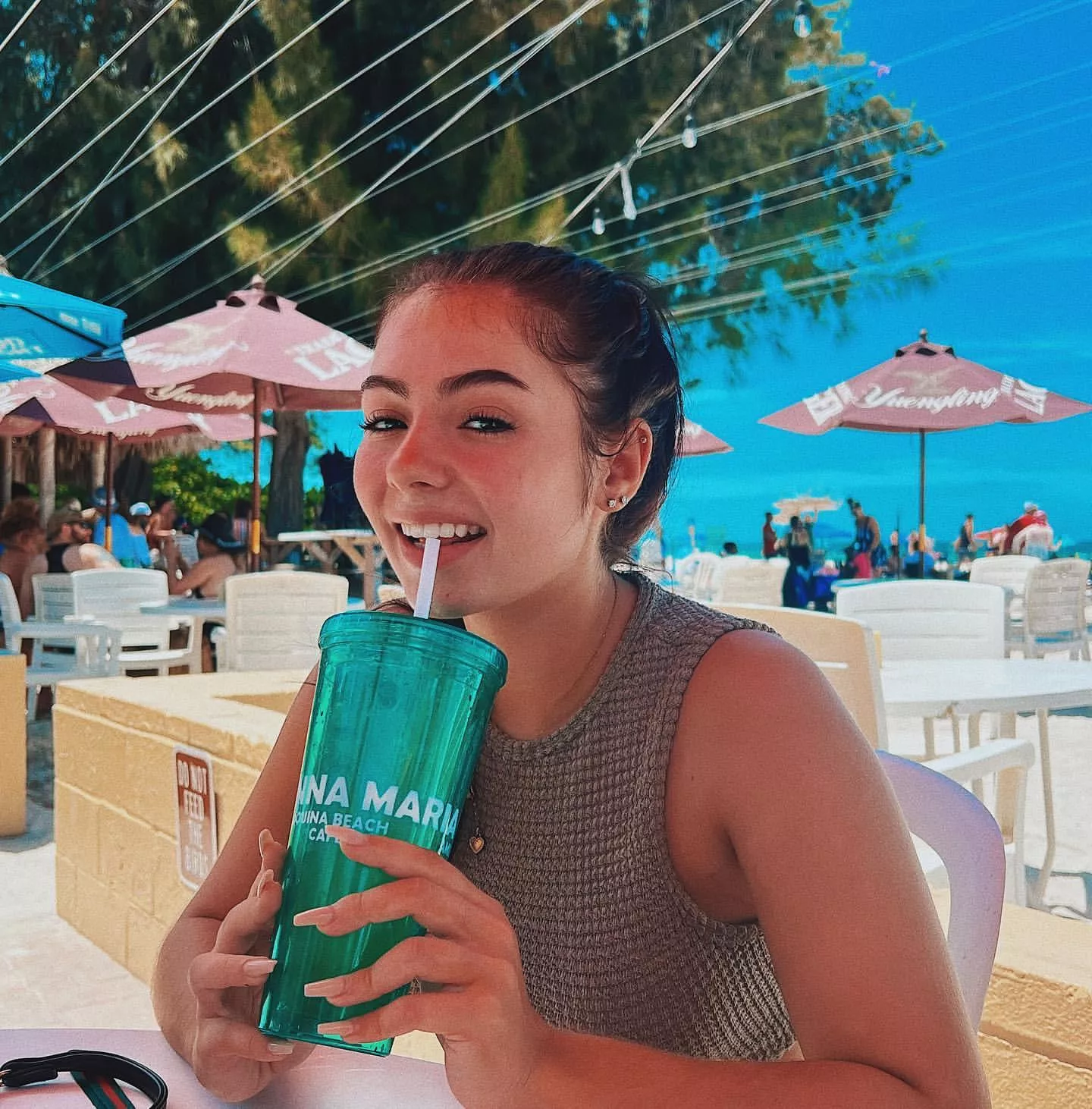 By the beach