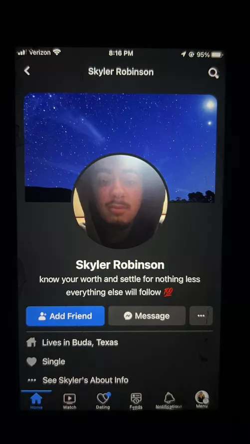 My friend here likes men to dominate him and do whatever you want with me cause he’s submissive and he wants all the pics you got so make sure to give him a message and his snap is MattMcCarthy21