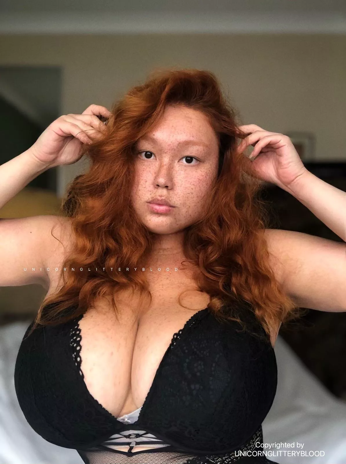 [OC] I’m looking too good in this bodysuit! Am I pretty without makeup?