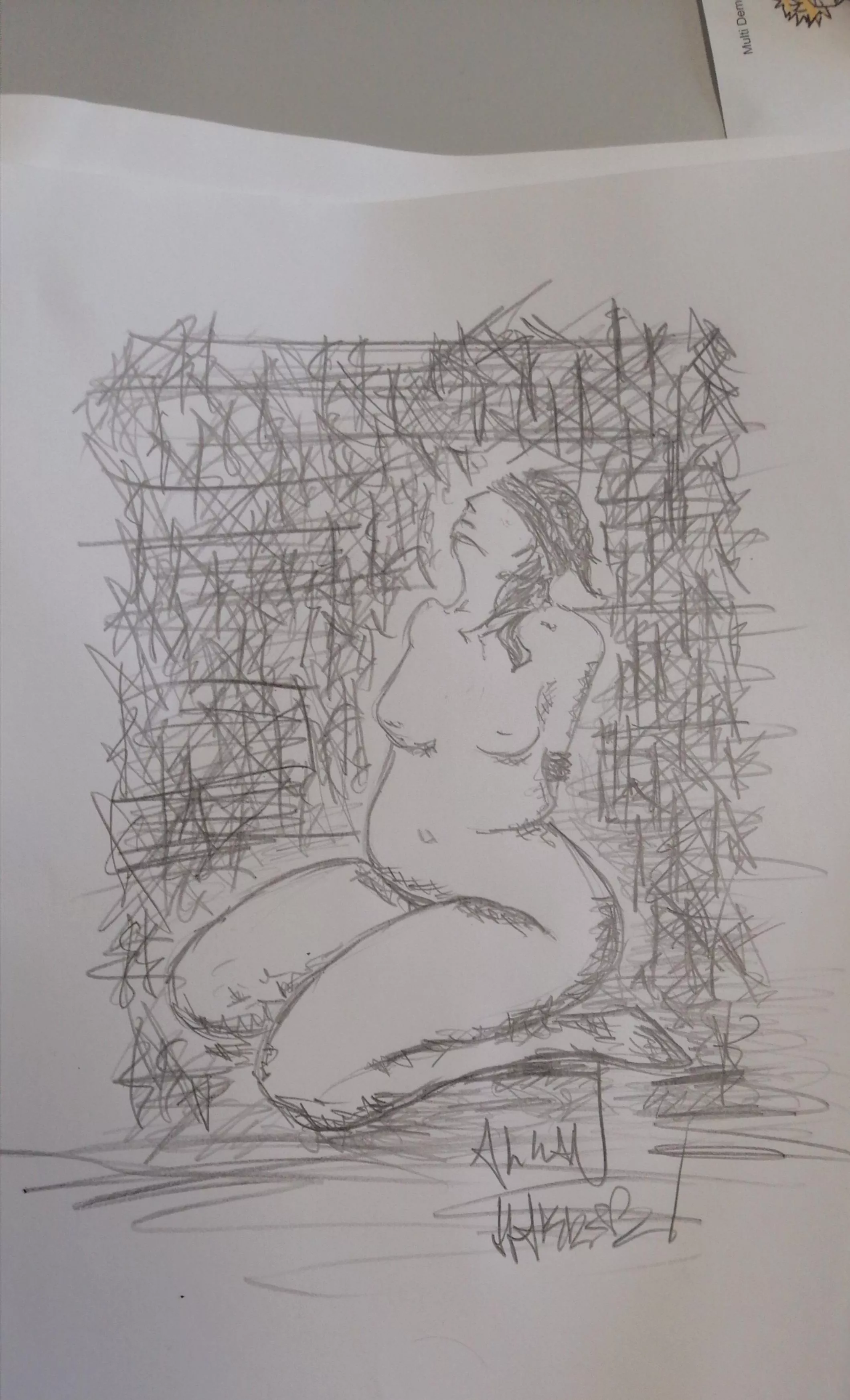 Restrained (me)