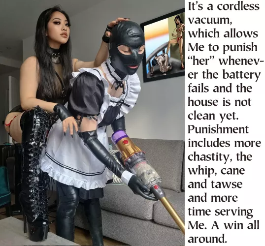 The free maid service from the pervert is always a win-win.