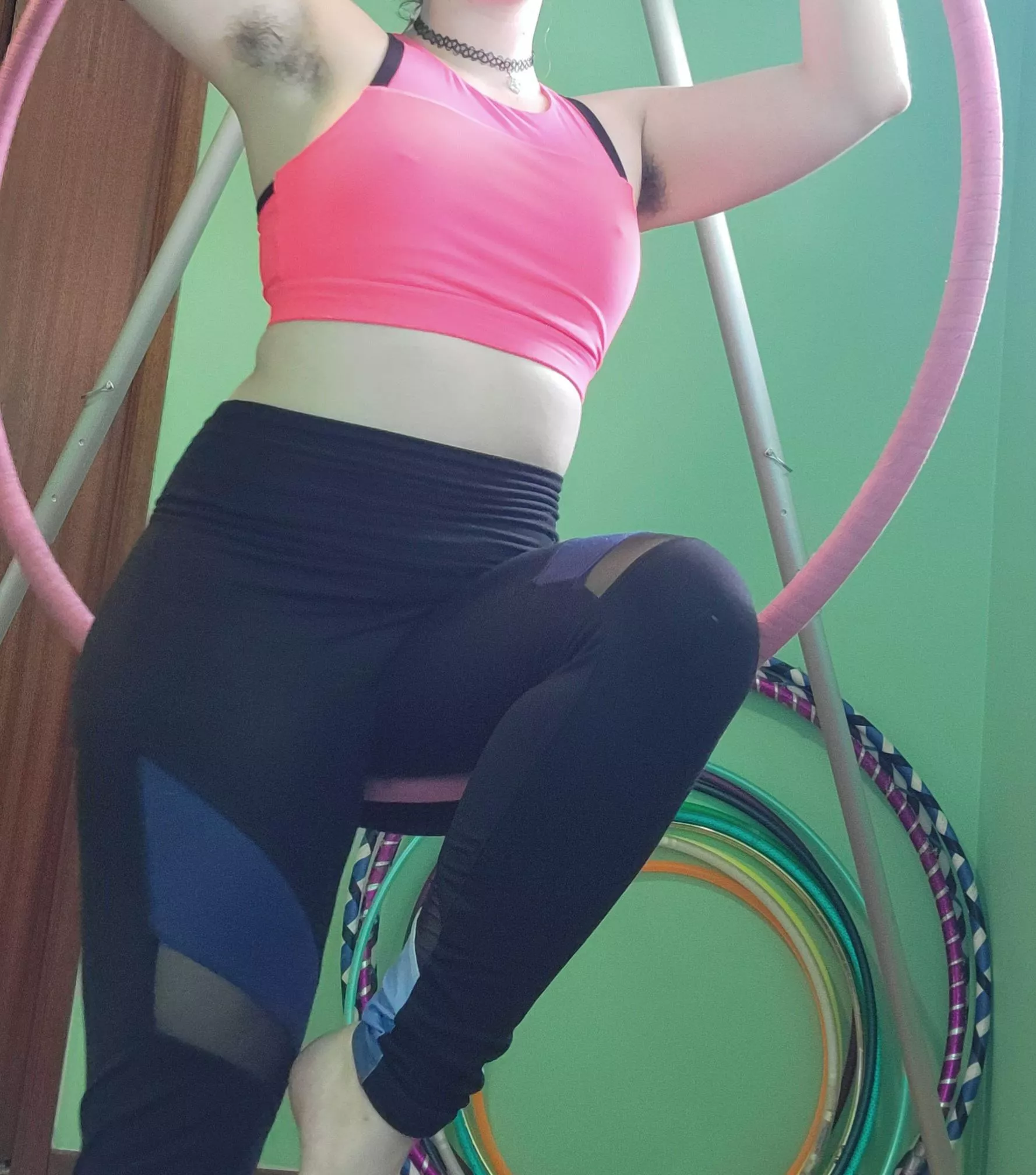 and sweaty too