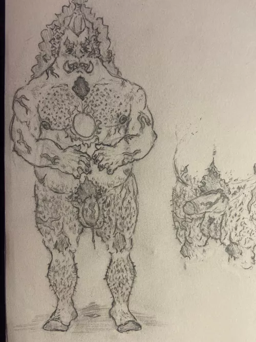 As practice for big boy anatomy, I used Jinbei. Enjoy! (OC)