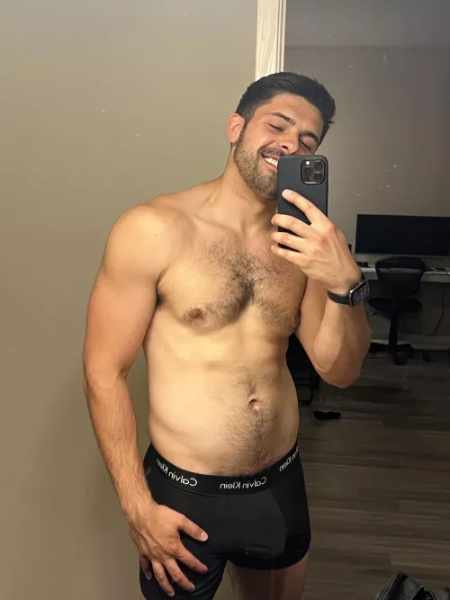 Been hitting the gym a lot recently. How do I look? [25]