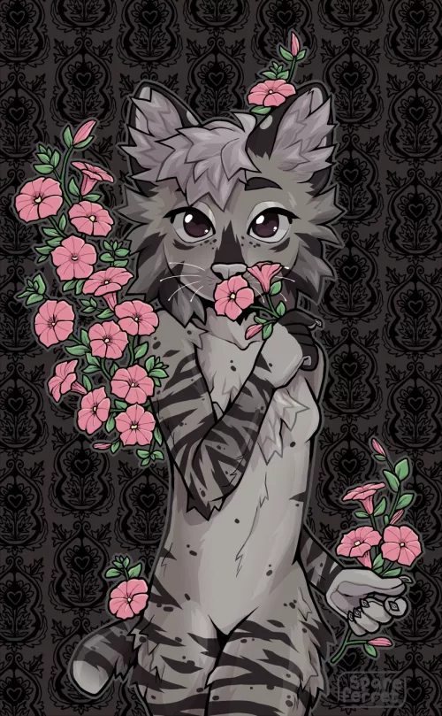 FULL BLOOM (by me, spareferret on twitter)