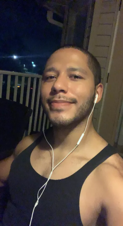 Getting some fresh air tonight 🌙