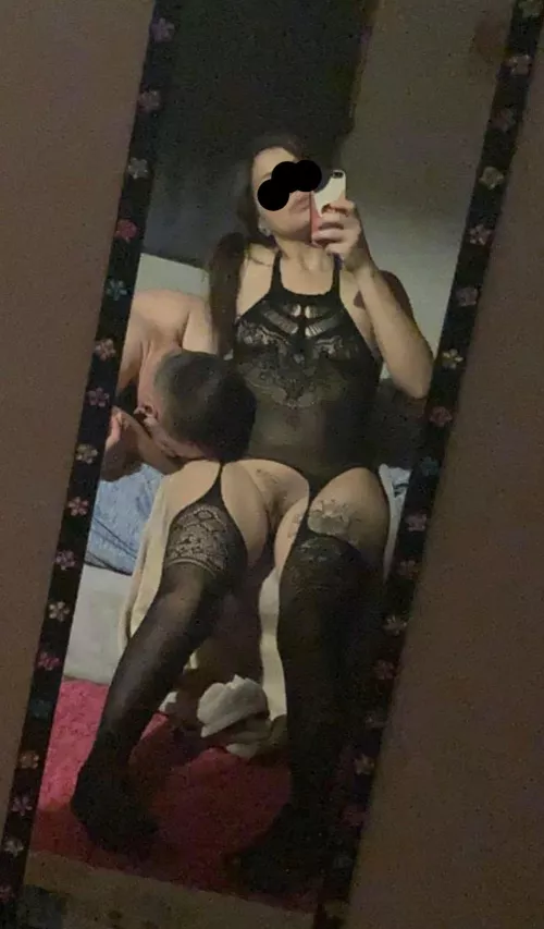 He’s begging me to show him the videos I just made with his friend with a HUGE dick