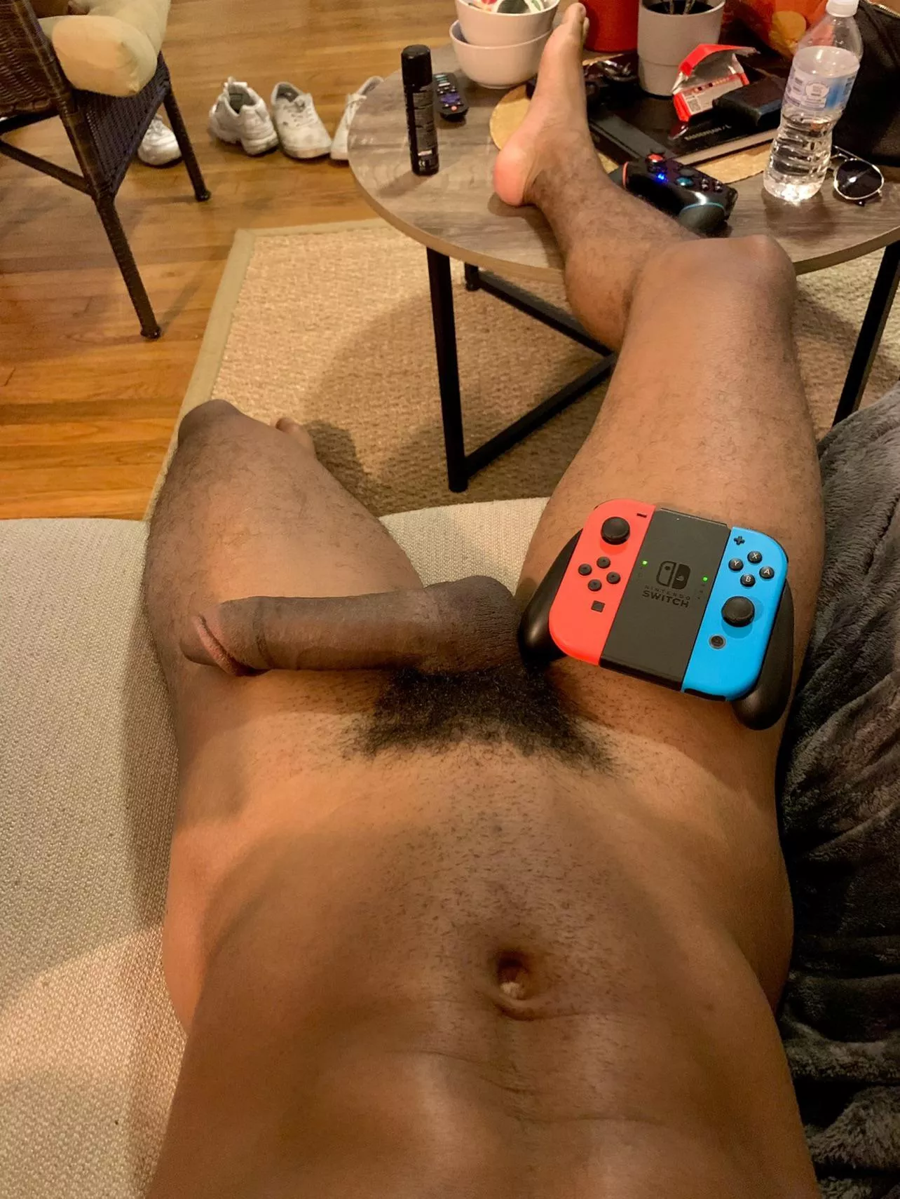 I only have one controller, you’ll have to use the joystick