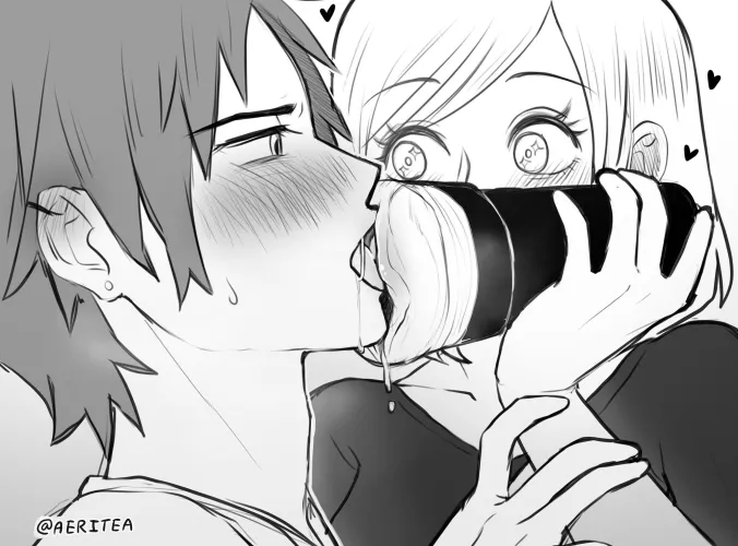 Make him practice before rewarding him 😇