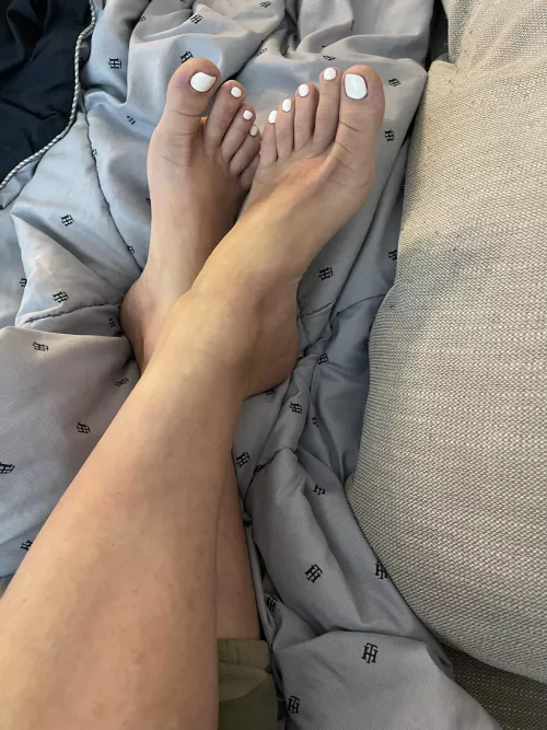 Relaxing at home all day