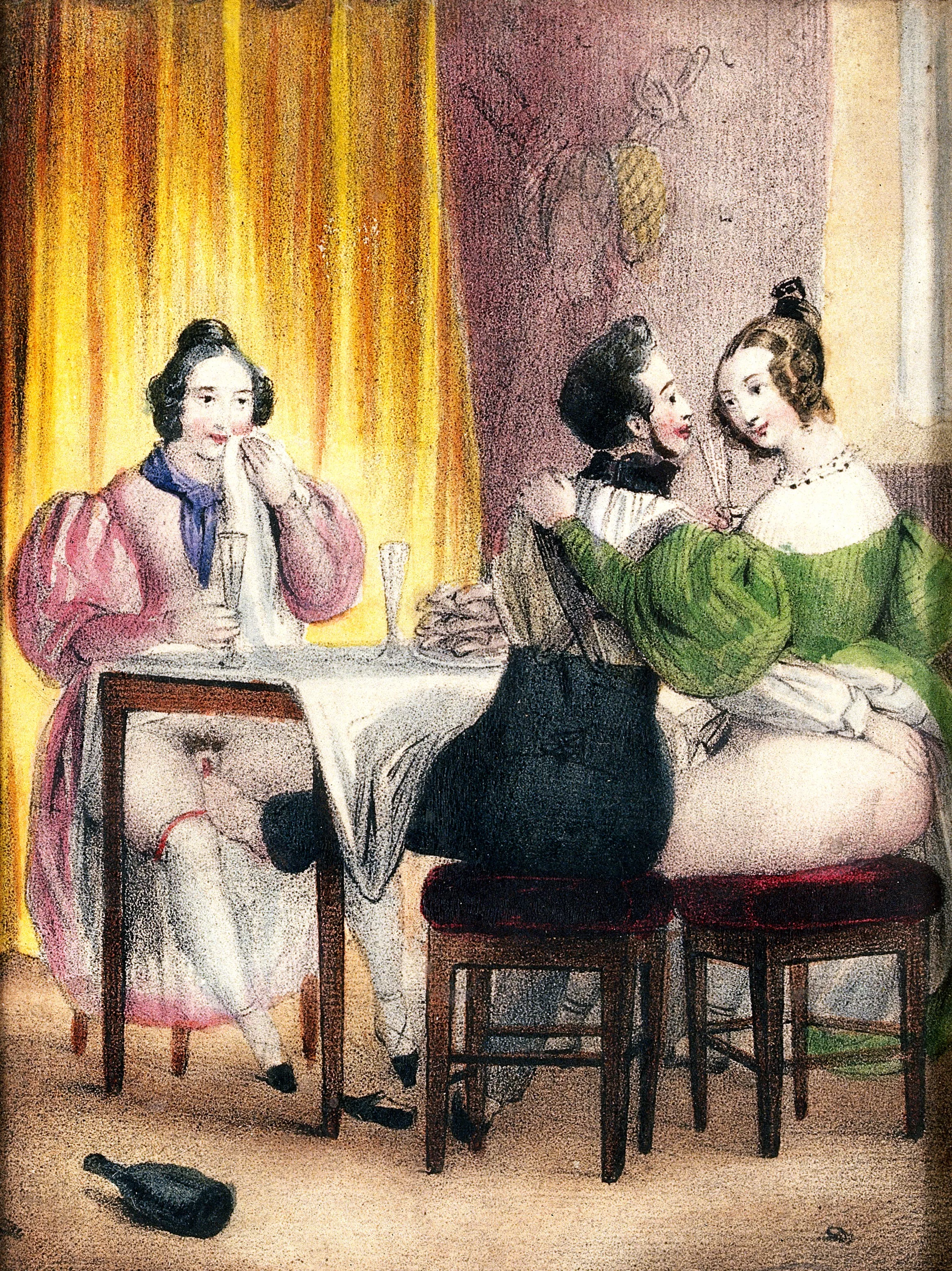 Sir, If it pleases you, may I draw attention to this illustration from a book I have been reading in my library. I feel it perfectly illustrates modern etiquette at the table. Sir, If it pleases you, may I draw attention to this illustration from a book I have been reading in my library. I feel it perfectly illustrates modern etiquette at the table.