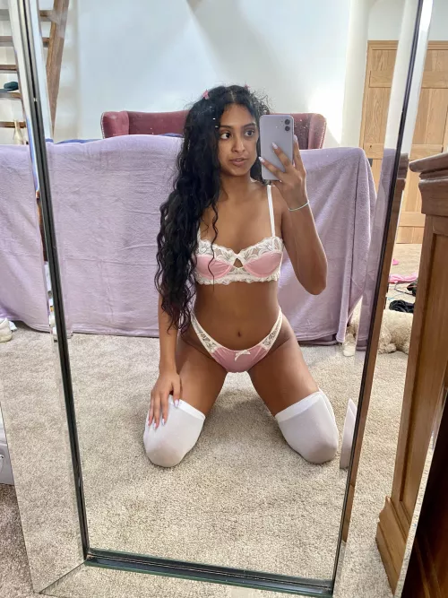 White and pink 🤍💗