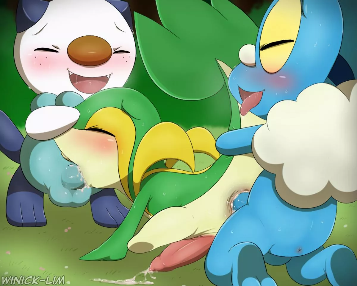 Catch them all challenge #501 - Oshawott (winick lim)