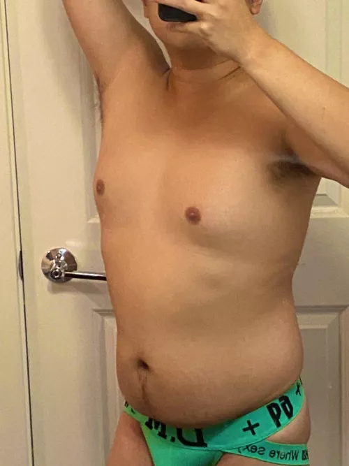 Definitely a lounge around the house in a jock day for me