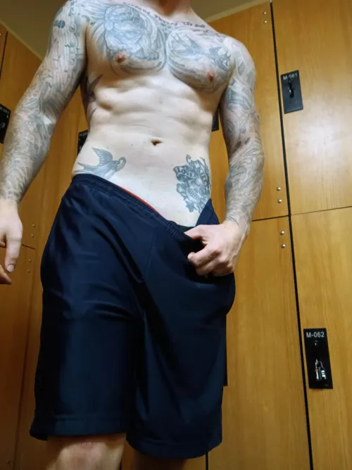 For all the lovely ladies at the gym... I won't bite unless you ask