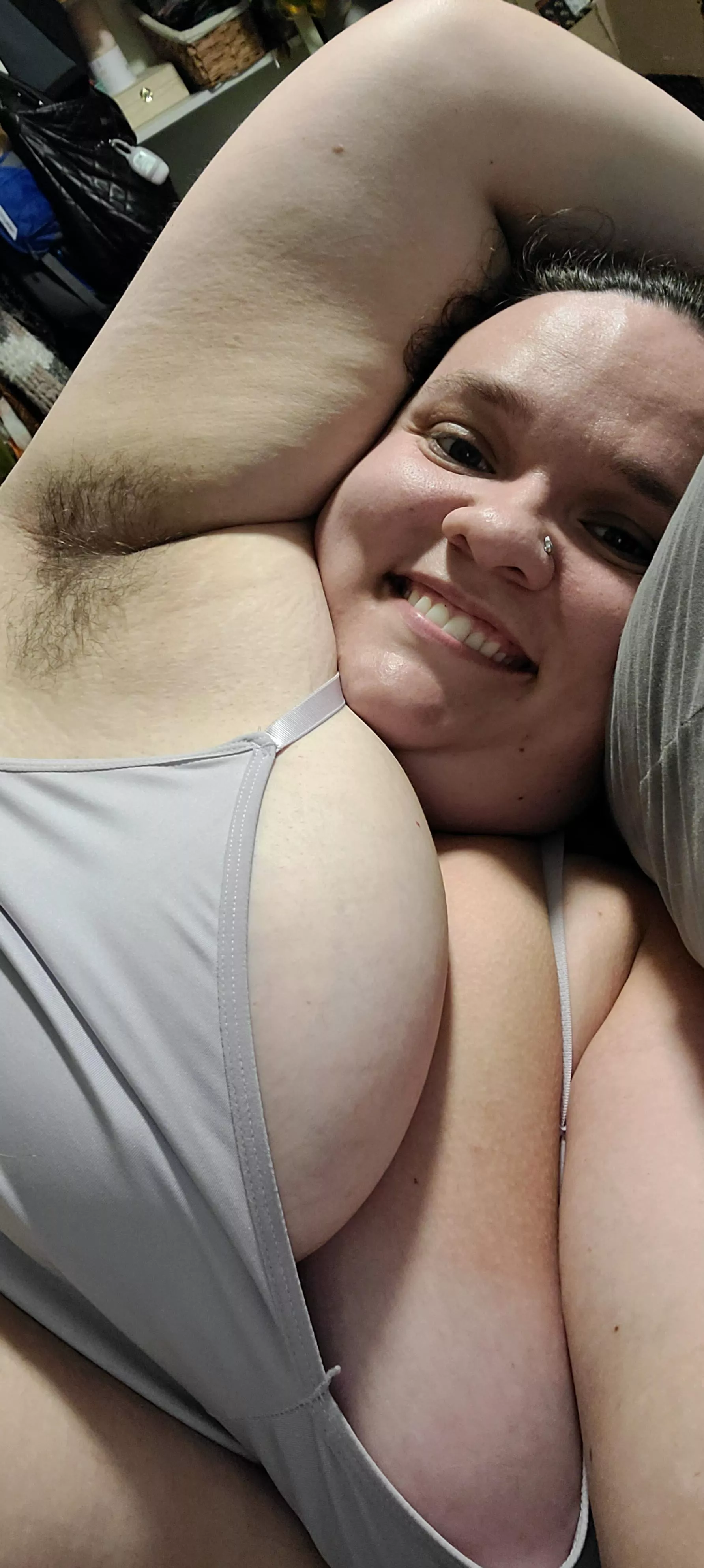 Guess you could call me both squishy and hairy!