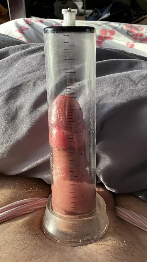 New pump is way more comfortable and much better at holding the seal.