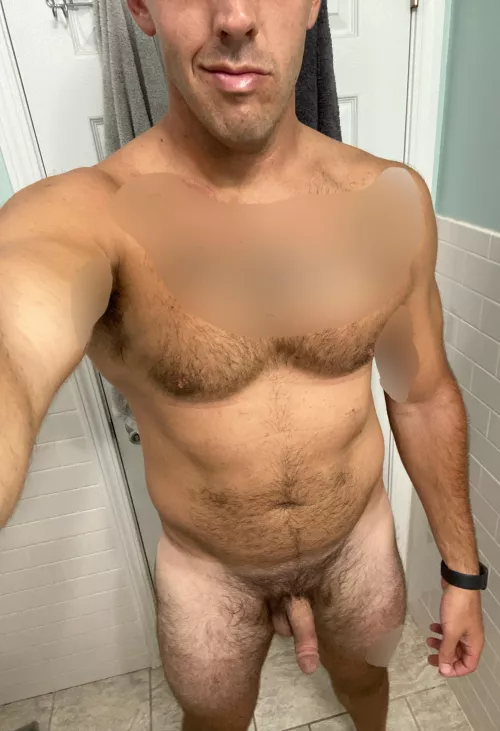 What would you do if you found me in the bathroom like this? (M)