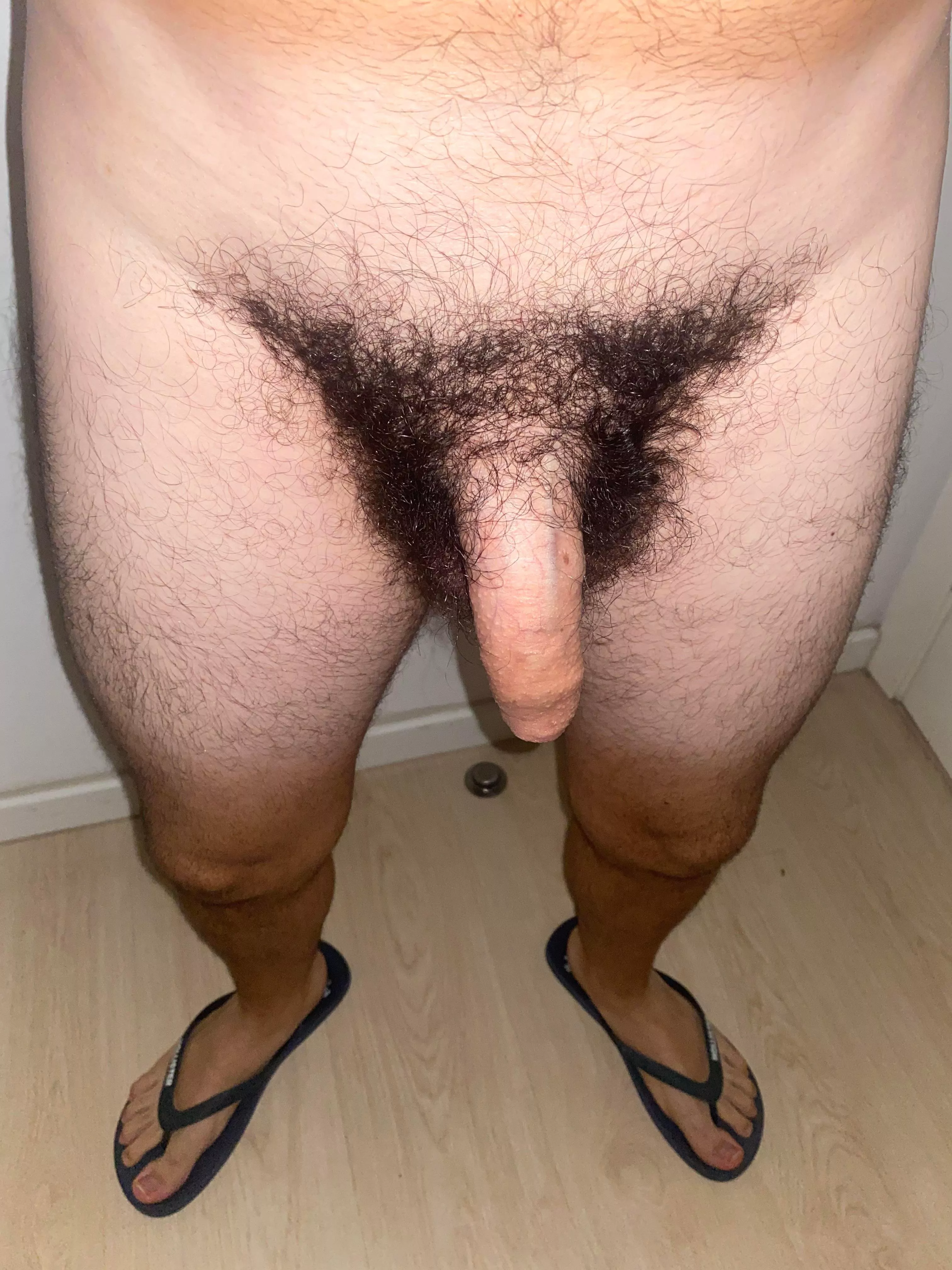 27. Just natural and hanging. What do you think? Not sure about getting naked in public