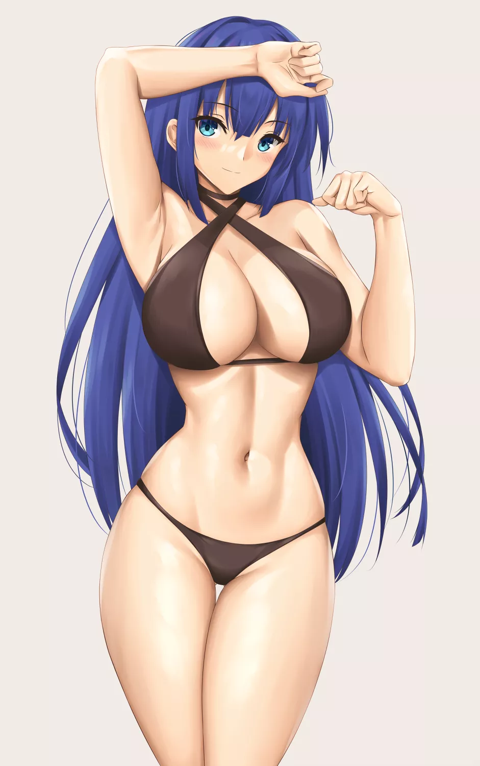 Ayano in her bikini (by ArcieAlbano)[Engage Kiss]
