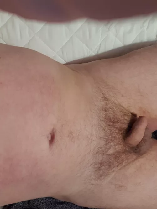 Flaccid and small. Hope its OK