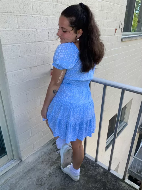 hope a mild pic is ok because i felt cute in this outfit💙