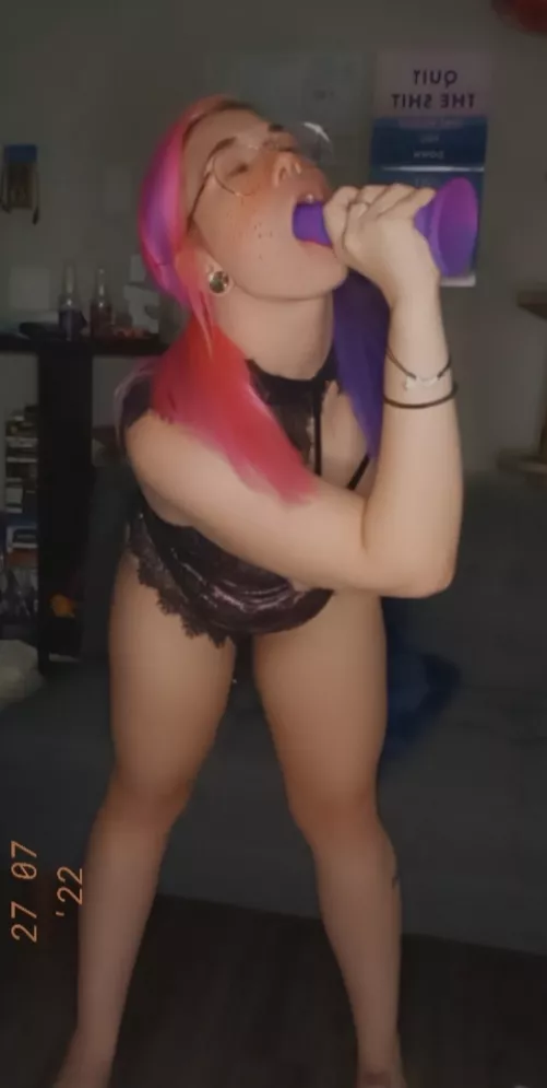 I love choking on it 😈