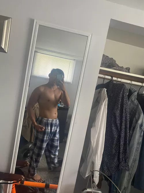 I thought my pyjamas looked nice on me... maybe they look nicer with them off?