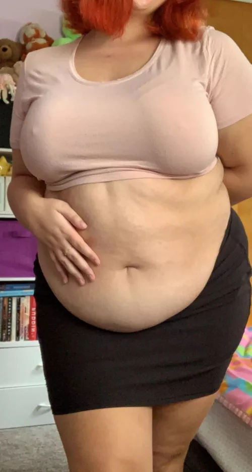 So um... does this shirt work as a crop top? It must've shrunk in the wash...