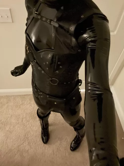 There’s nothing like putting on latex to start your day