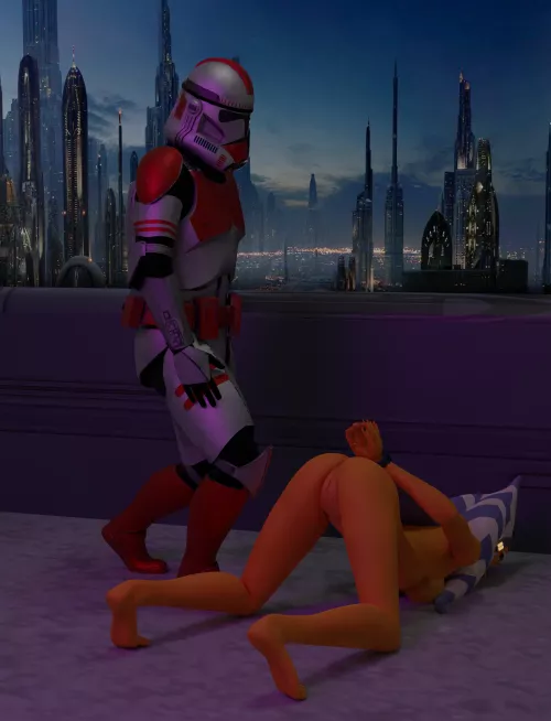 Ahsoka arrested on coruscant (oc)