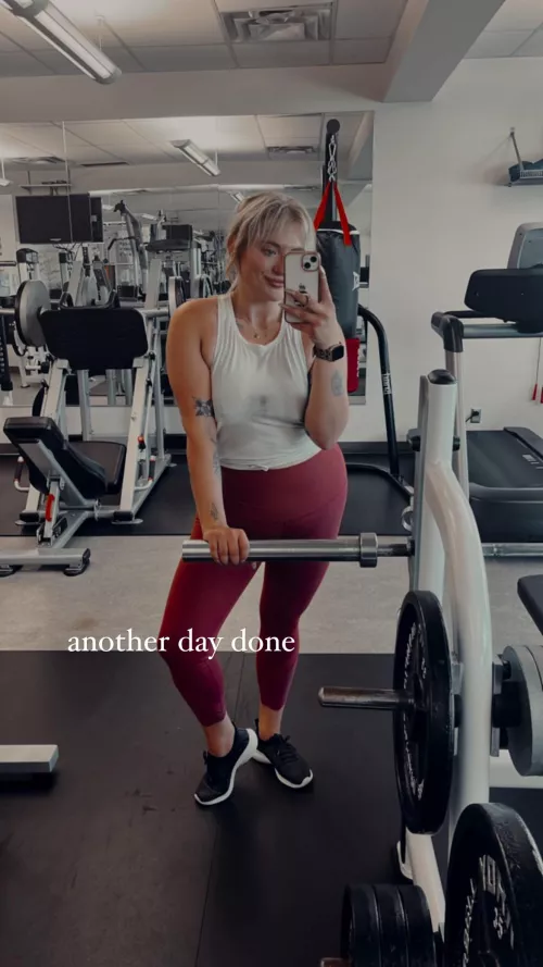 another killer workout on the books