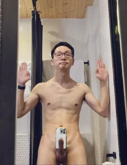 I surrender myself… and my dick to you