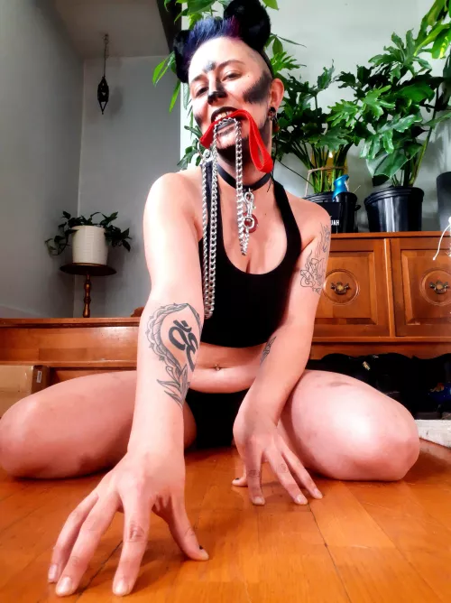 If this makes you growl... Then try and take this leash...