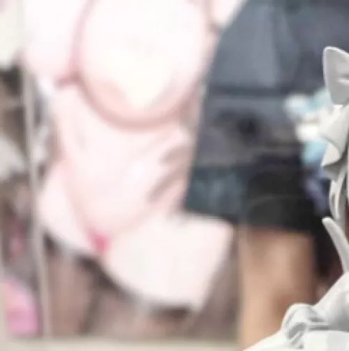 Lf color source: huge breasts, nipple stickers, wide hips, vaginal sticker, thigh highs, male hands.