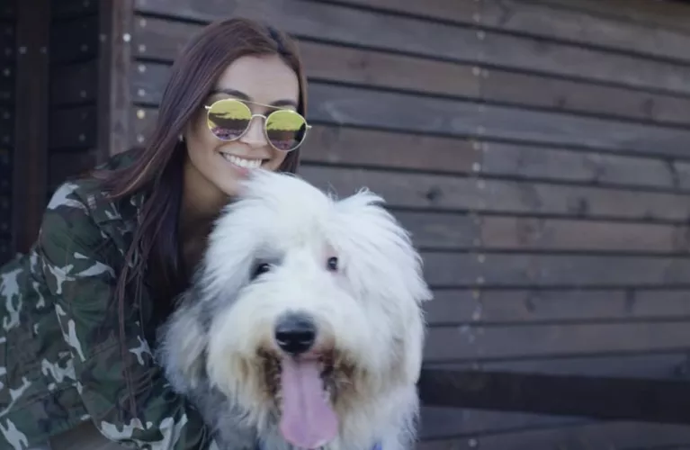 me with this cute guy!