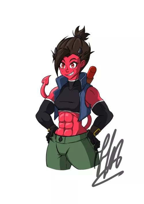 [OC] since a lot of people liked my oc last time, I did another one today