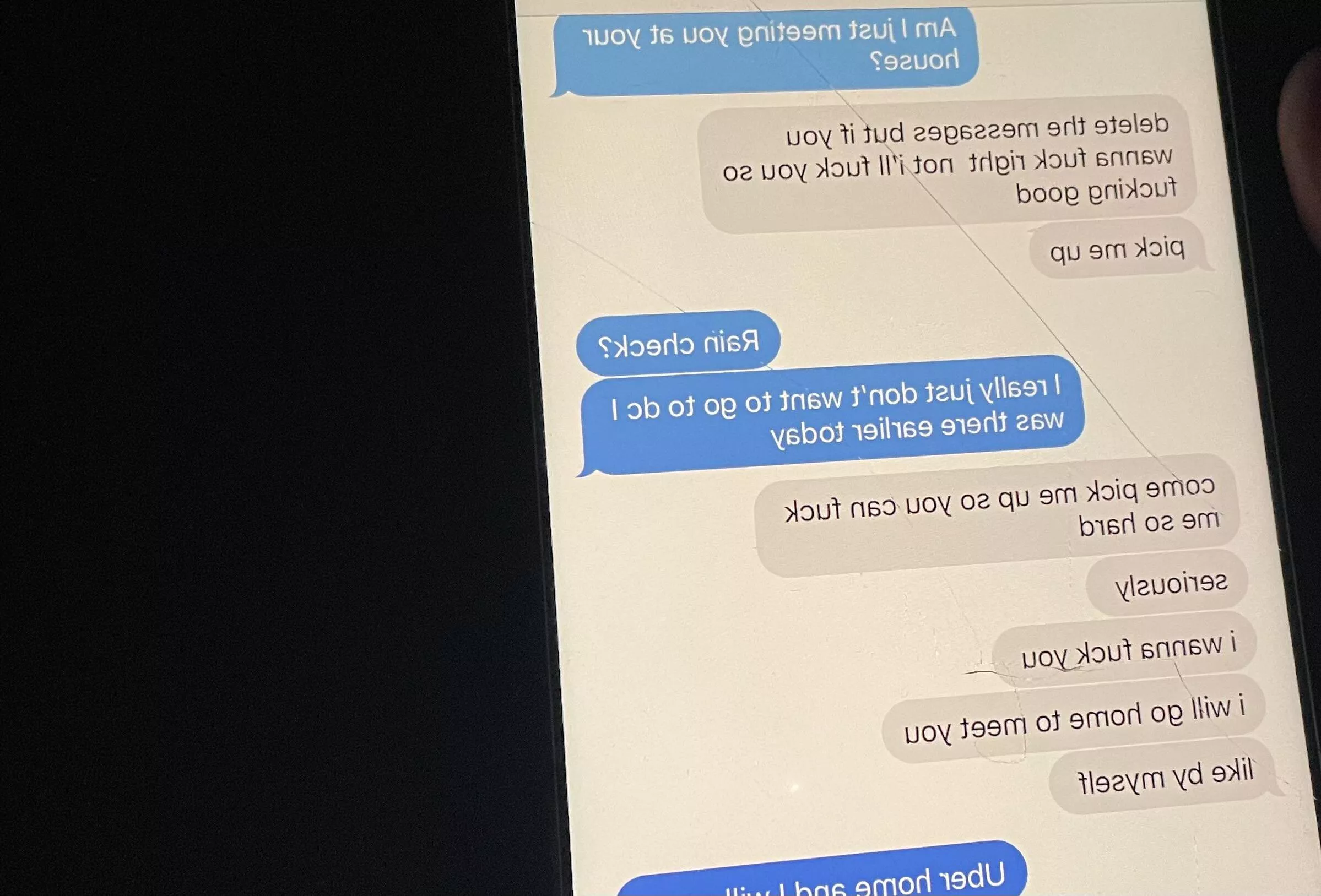 Slut friend can’t resist bfs cock, love seeing her text him loke this behind my back.