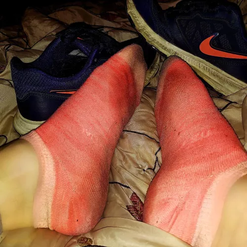 [sold] These sweaty girls are already spoken for, but I have so many more! dm to order your own smelly pair