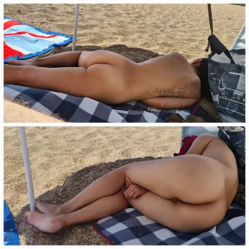 Would you wake her if you saw her sleeping at the beach?