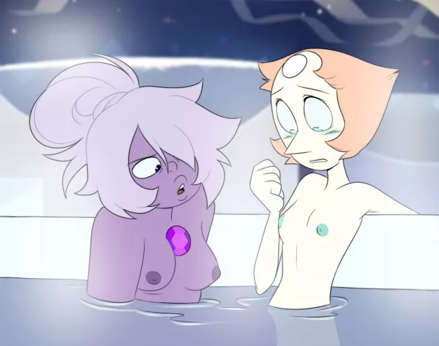 Amethyst's judging eyes (missgreeney)